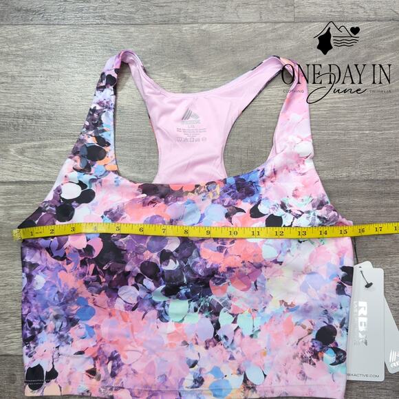 RBX Performance Racerback Performance Sports Bra Size L - Picture 4 of 5